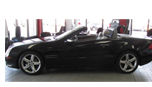 Mercedes SL 500 2005 vue de c&ocirc;t&eacute;